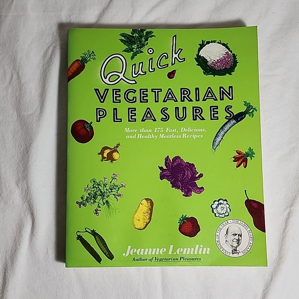 Quick Vegetarian‎ Pleasures by Jeanne Lemlin